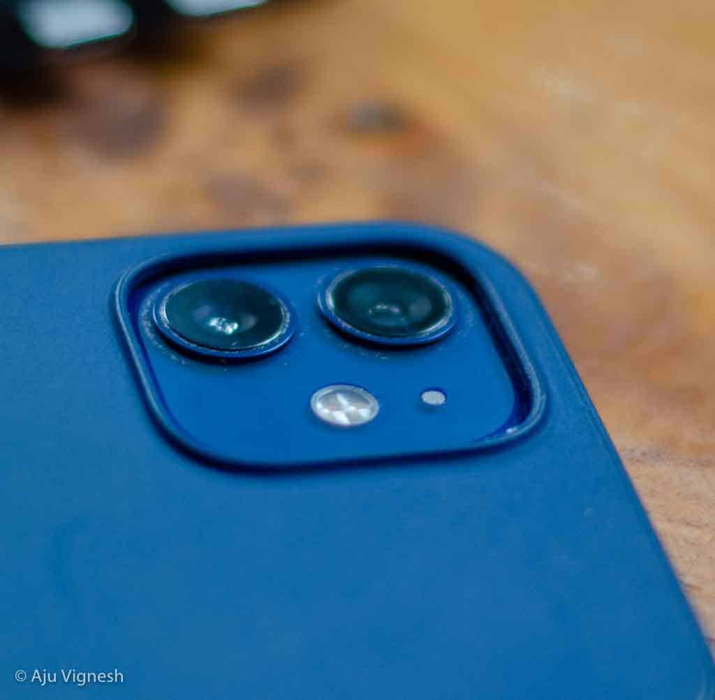 An image of iPhone 12 rear camera.